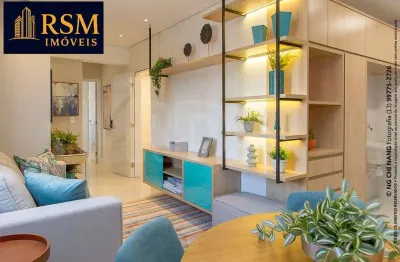 Apartamento com 1 dormitório à venda, mobiliado, 44 m² por r$ 692.200,00