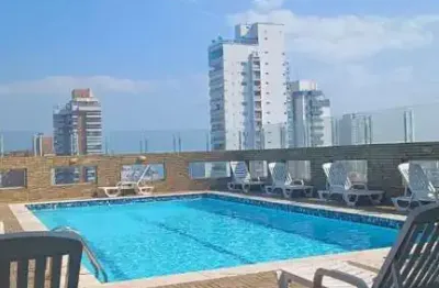 Apartamento á venda 2 dormitórios lazer completo- embaré, santos sp