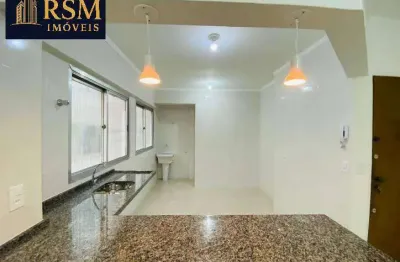 Apartamento com 2 dormitórios 1 suite,1 wc social, elevador, garagem col. sufic.na quadra da praia  à venda, 94 m² por r$ 630.000 - embaré - santos/sp