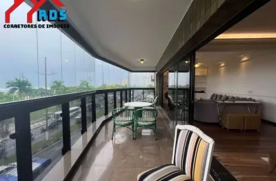 Apartamento à beira mar no bairro da pompéia em santos
