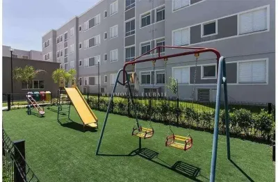 Apartamento com 2 dormitórios à venda, 44 m² por r$ 185.000,00 - condomínio porto fino - taubaté/sp