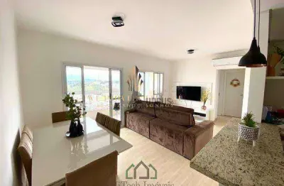 Apartamento com 2 dormitórios à venda, 76 m² por r$ 540.000,00 - condomínio camburi - taubaté/sp