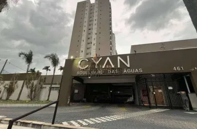 Apartamento com 2 dormitórios à venda, 63 m² por r$ 460.000,00 - residencial cyan boulevard das águas - taubaté/sp