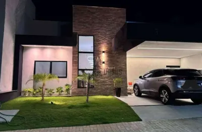 Casa com 3 dormitórios à venda, 185 m² por r$ 1.149.000,00 - condomínio parque das araucárias - tremembé/sp