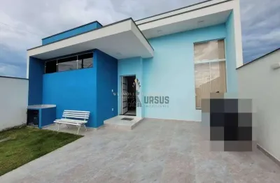 Casa com 3 dormitórios à venda, 90 m² por r$ 385.000,00 - residencial santa clara - pindamonhangaba/sp