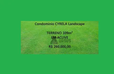 Terreno a venda condomínio cyrela landscape, taubaté