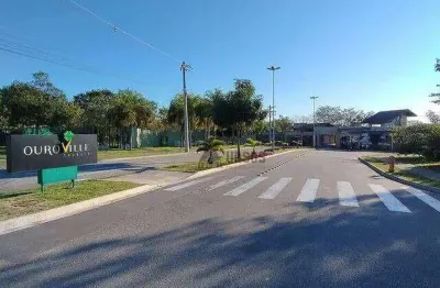 Terreno a venda condomínio residencial ouroville, taubaté sp