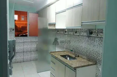 Apartamento com 2 dormitórios à venda, 45 m² por r$ 180.000,00 - crispim - pindamonhangaba/sp