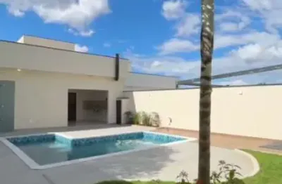 Casa térrea nova com 3 suítes,  piscina, área gourmet próximo a av lucas nogueira garcez  na vila giglio em atibaia sp.