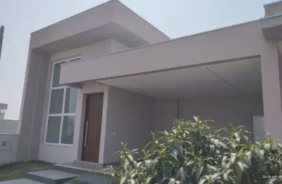Casa nova térrea em condomínio fechado direto com o proprietário e analisa imóvel até 300 mil como parte de pagamento.