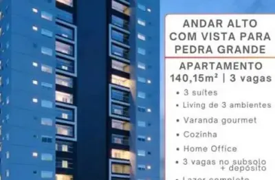 Apartamento alto padrão muito bem localizado em atibaia sp,  3 suítes, 3 vagas, escritório lazer completo.