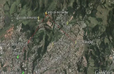 Terreno com linda vista para montanha e excelente topografia.