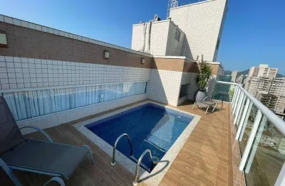 Apartamento com  370,00 m² - guilhermina - praia grande sp
