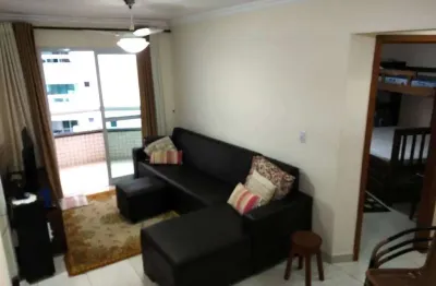 Apartamento para venda em praia grande, caiçara, 02 dormitórios