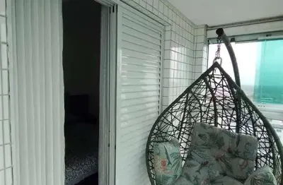 Apartamento frente para a praia, praia grande, jardim imperador