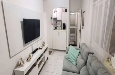 Apartamento com 1 quarto, tupi, praia grande - r$ 235 mil, cod: ap1364