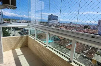Apartamento com 2 quartos, guilhermina, praia grande - r$ 430 mil