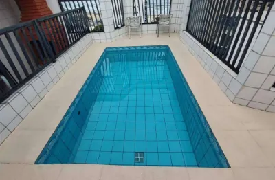 Cobertura com 2 quartos, ocian, praia grande - r$ 895 mil, cod: ap1425