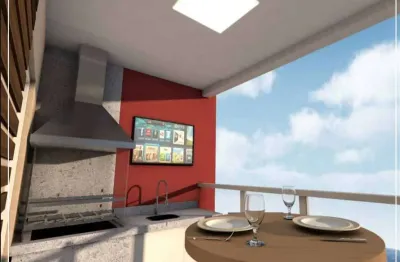 Apartamento com 2 quartos, caiçara, praia grande - r$ 500 mil, cod: ap1438