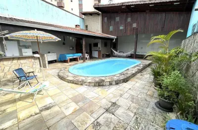 Casa com 5 quartos, caiçara, praia grande - r$ 750 mil, cod: ca1350