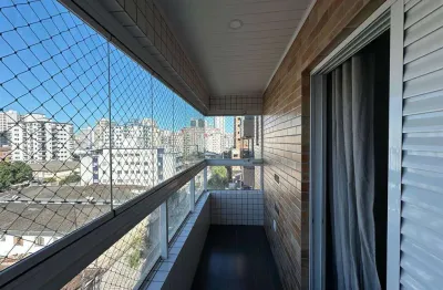Apartamento com 2 quartos, guilhermina, praia grande - r$ 490 mil