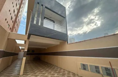 Sobrado de condomínio com 3 quartos, ocian, praia grande - r$ 480 mil, cod: ca1380