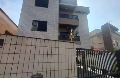 Apartamento mobiliado, 01 dormitório, lado praia em praia grande.