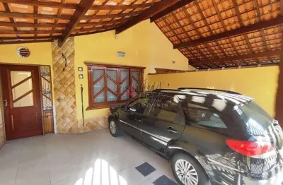 Casa geminada, com 3 dormitórios, porteira fechada à venda em praia grande, caiçara.