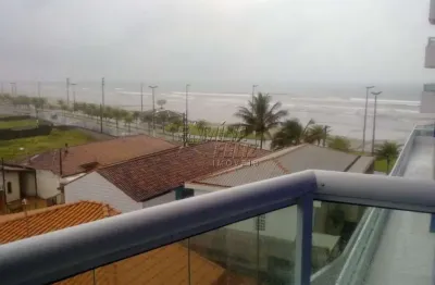Apartamento com sacada vista mar - 65m²- vila caiçara - praia grande