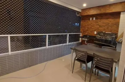 Apartamento mobiliado 56m² - lado praia - 2 quartos - guilhermina - praia grande