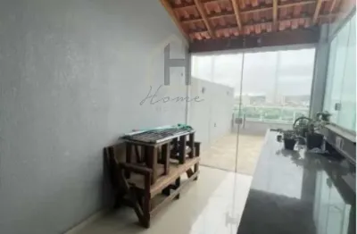 Cobertura de frente à venda com 90 metros 2 dormitórios. vila vitória. santo andré.