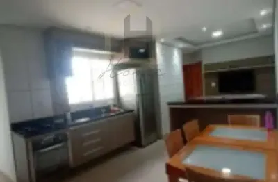 Cobertura em prédio baixo à venda com 108 metros 2 dormitórios sendo 1 suíte. jardim estádio. santo andré.