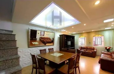 Imperdível casa à venda em são caetano do sul-sp, bairro barcelona, 3 quartos, 1 suíte, 2 vagas, 238m² área