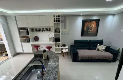 Apartamento à venda em santo andré-sp, bairro campestre: 2 quartos, 1 banheiro, 2 vagas, 43 m². venha conferir!