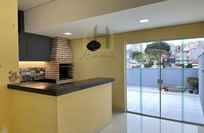 Cobertura à venda na vila metalúrgica em santo andré-sp: 3 quartos, 1 suíte, 2 salas, 3 banheiros, 2 vagas de garagem, 150m² de área!