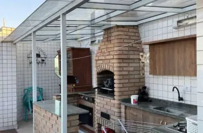 Cobertura com 2 quartos à venda na rua edu chaves, vila bastos, santo andré, 148 m2 por r$ 690.000