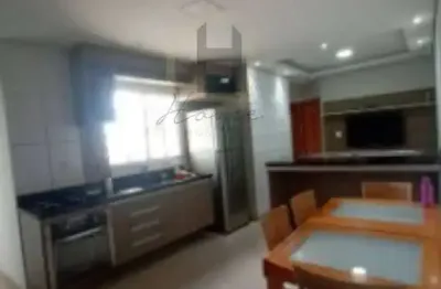 Cobertura em prédio baixo à venda com 108 metros 2 dormitórios sendo 1 suíte. jardim estádio. santo andré.