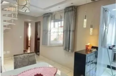 Cobertura à venda na vila humaitá, santo andré-sp: 2 quartos, 1 banheiro, 1 vaga - 84m² de luxo e conforto!