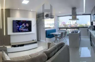 Imperdível! apartamento à venda em santo andré-sp, parque das nações. 2 quartos, 1 suíte, 3 salas, 2 banheiros, 1 vaga. venha conhecer!