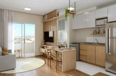 Apartamento com 2 quartos à venda, 42 m² por r$ 234.895 - parque paduan - taubaté/sp - residencial tibre