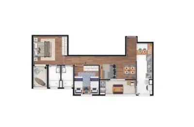 Apartamento à venda, 69 m² por r$ 396.606,00 - esplanada independência - taubaté/sp