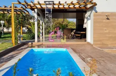 Casa à venda no manso, chapada dos guimarães-mt, condomínio recanto dos pequizeiros, 2.500 m2 de ár