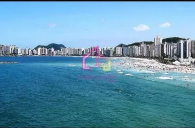Apartamento á venda  no pitangueiras- guarujá, sp, frente para praia da pitangueiras e  enseada, à