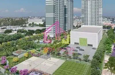 Apartamento à venda, grande terceiro, cuiabá, mt, condominio my sb beira rio, 52.24 m2,  1 suíte +