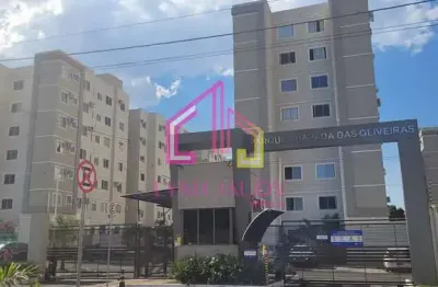 Apartamento à venda, morada do ouro, cuiabá-mt, condomínio chapada das oliveiras, 40 m² úteis, 2 qu
