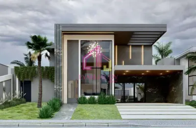 Casa  à venda, condomínio florais do valle, cuiabá-mt, 4 suítes , 4 vagas, 471m², nova