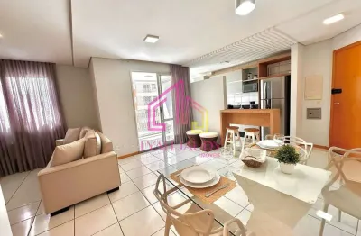 Apartamento para locação, bosque da saúde, cuiabá-mt, edifício duets, 100% mobiliado, reformado, sa