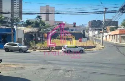 Terreno à venda , centro norte, cuiabá - mt, 737 m², esquina da av. isaac póvoas, plano à 30 m da p