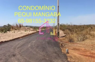 Terreno à venda, chapada dos guimarães, mt, cond. pequi mangaba,  2.000 m2,  fundo com rio vassoura
