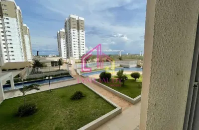Apartamento para locação, jardim europa, cuiabá-mt,  jardim beira rio - t. lirios, 77.64 m2 úteis,